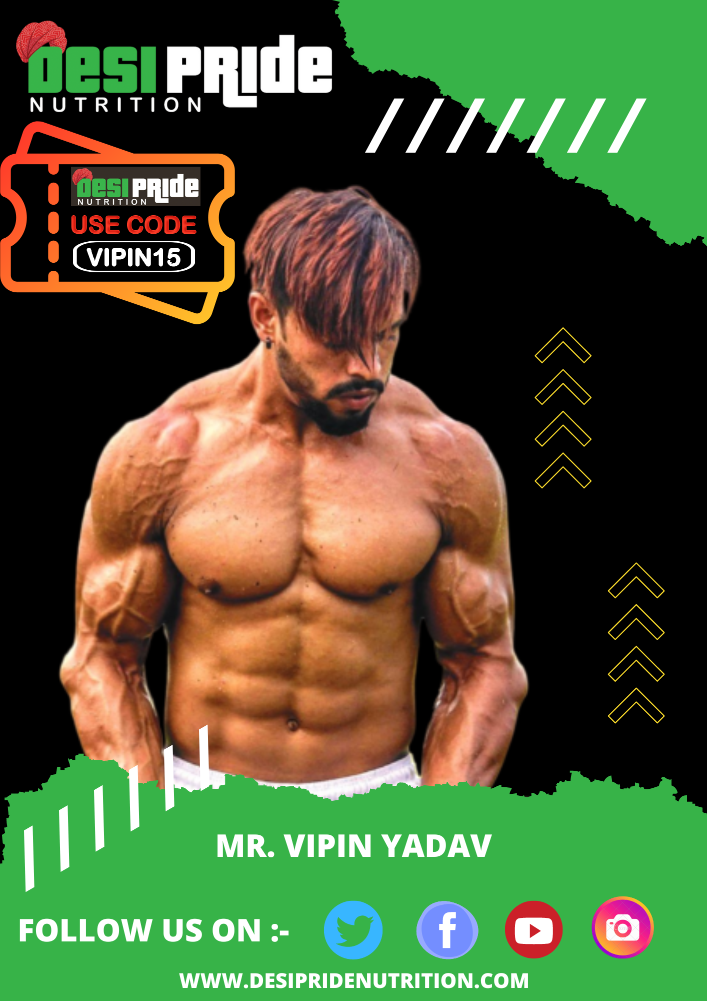 Desi Pride Nutrition - India's Best Bodybuilding & Sports Nutrition Desi Brand 100% Authentic Supplements Today! Youth